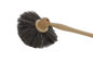 Preview: Staubwedel mit grauem Besatz aus Ziegenhaar.