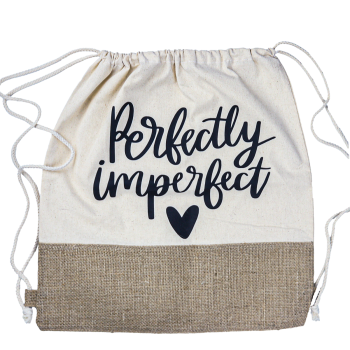 Jutebeutel "Unperfekt"