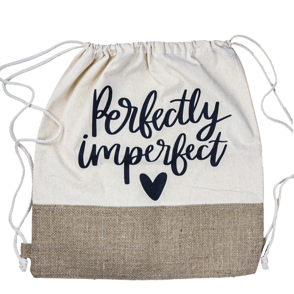 Jutebeutel "Unperfekt"