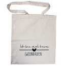 Baumwolltasche "Weinkaufen"